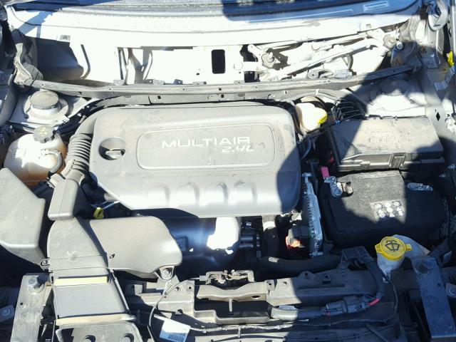 1C4PJLAB5GW239578 - 2016 JEEP CHEROKEE S SILVER photo 7