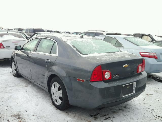 1G1ZG57B984264421 - 2008 CHEVROLET MALIBU LS GRAY photo 3