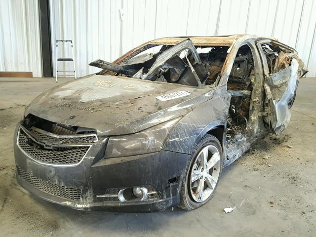 1G1PE5SB6E7327487 - 2014 CHEVROLET CRUZE LT BURN photo 2