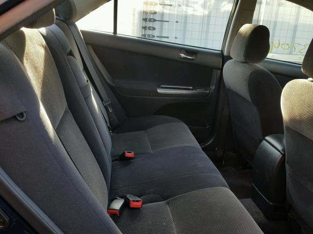 JTDBE32K030145277 - 2003 TOYOTA CAMRY LE ლურჯი ფოტო 6