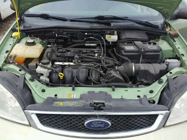 1FAFP37N77W338856 - 2007 FORD FOCUS ZX5 GREEN photo 7