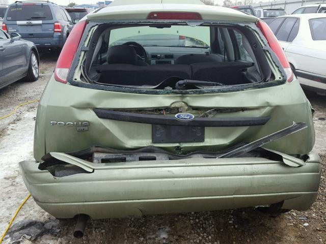 1FAFP37N77W338856 - 2007 FORD FOCUS ZX5 GREEN photo 9