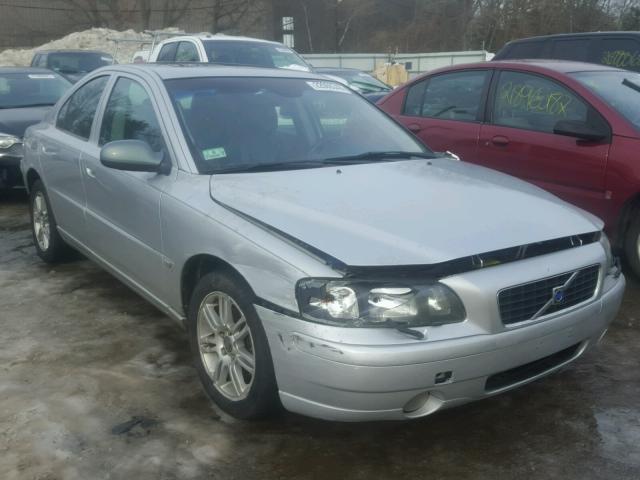 YV1RH592162543995 - 2006 VOLVO S60 2.5T SILVER photo 1