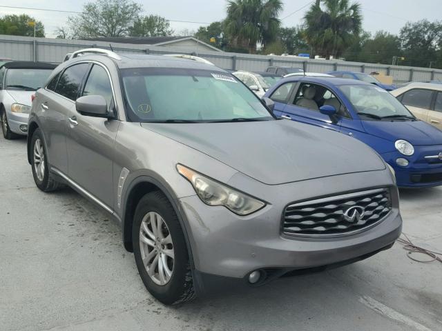 JN8AS1MU8AM801095 - 2010 INFINITI FX35 GRAY photo 1