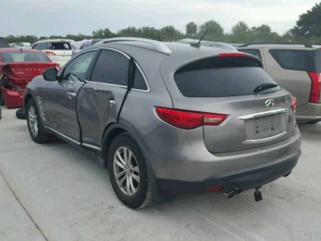 JN8AS1MU8AM801095 - 2010 INFINITI FX35 GRAY photo 3