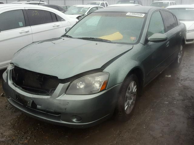 1N4AL11D36N413342 - 2006 NISSAN ALTIMA S GREEN photo 2