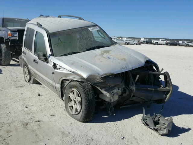 1J4GL48KX2W118635 - 2002 JEEP LIBERTY SP SILVER photo 1