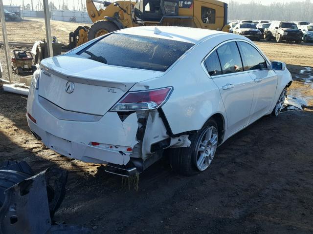 19UUA86529A021148 - 2009 ACURA TL WHITE photo 4