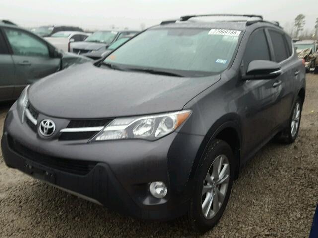 2T3YFREV6DW059291 - 2013 TOYOTA RAV4 LIMIT GRAY photo 2