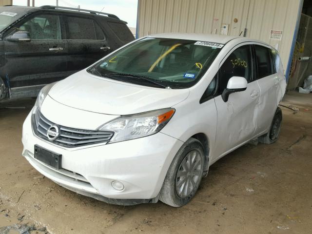 3N1CE2CP2EL354487 - 2014 NISSAN VERSA NOTE WHITE photo 2