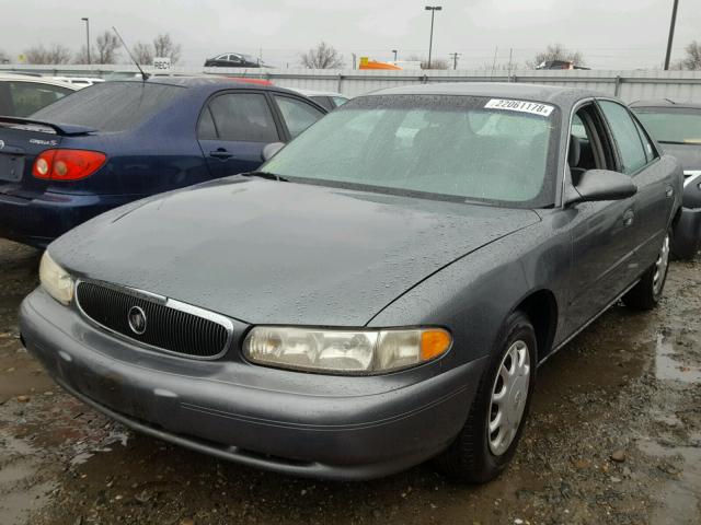 2G4WS52J451139336 - 2005 BUICK CENTURY CU GRAY photo 2