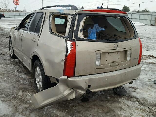 1GYEE637X70138877 - 2007 CADILLAC SRX BEIGE photo 3