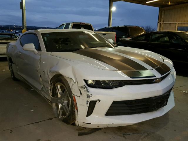 1G1FB1RS5G0137162 - 2016 CHEVROLET CAMARO LT WHITE photo 1