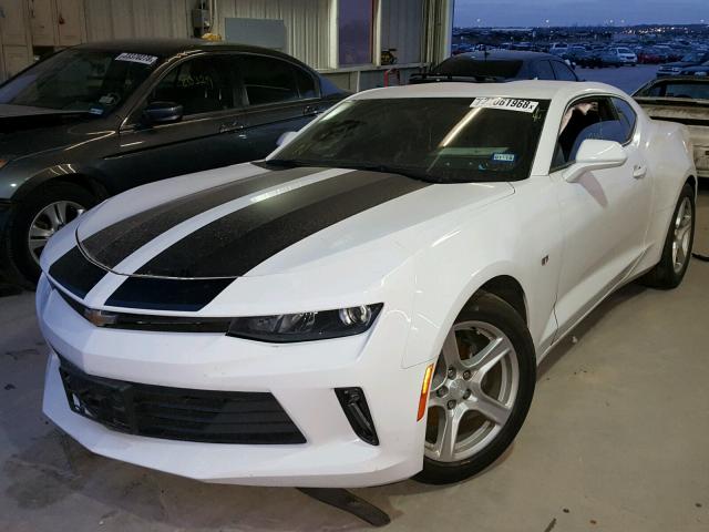 1G1FB1RS5G0137162 - 2016 CHEVROLET CAMARO LT WHITE photo 2