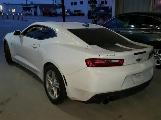 1G1FB1RS5G0137162 - 2016 CHEVROLET CAMARO LT WHITE photo 3