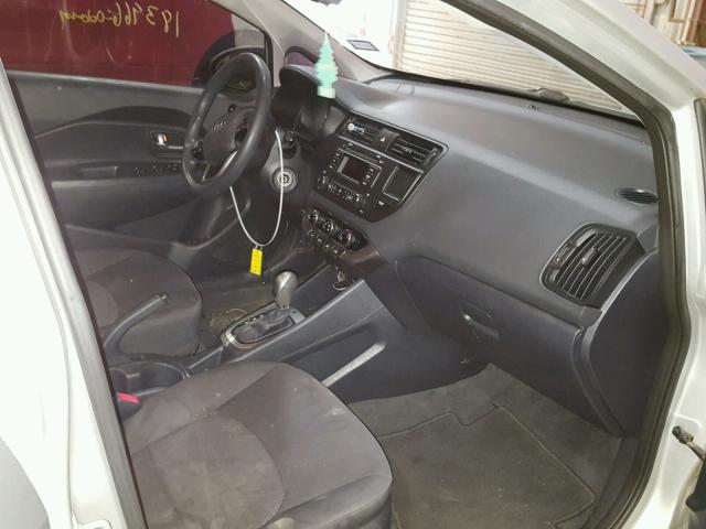 KNADM4A37D6096697 - 2013 KIA RIO LX Արծաթագույն լուսանկար 5