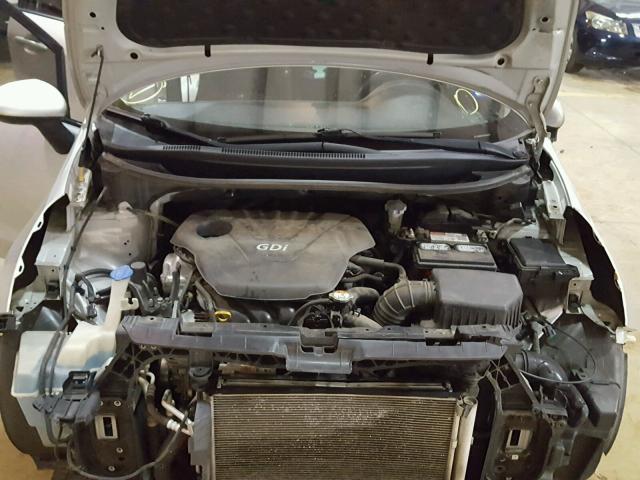 KNADM4A37D6096697 - 2013 KIA RIO LX Արծաթագույն լուսանկար 7
