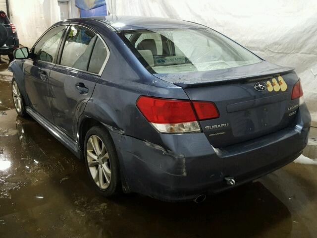 4S3BMBC65D3026218 - 2013 SUBARU LEGACY 2.5 BLUE photo 3