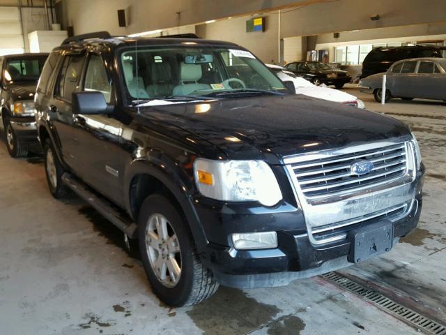 1FMEU73E67UB66726 - 2007 FORD EXPLORER X BLACK photo 1