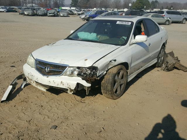 19UUA56943A001394 - 2003 ACURA 3.2TL TYPE WHITE photo 2