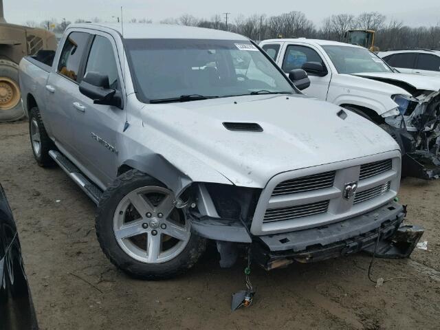 1D7RV1CT4BS576109 - 2011 DODGE RAM 1500 SILVER photo 1