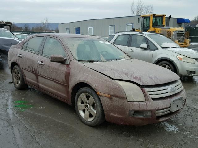 3FAHP07Z67R251592 - 2007 FORD FUSION SE BURGUNDY photo 1