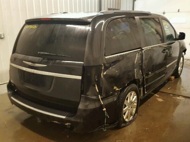 2C4RC1BGXER396238 - 2014 CHRYSLER TOWN & COU BLACK photo 4