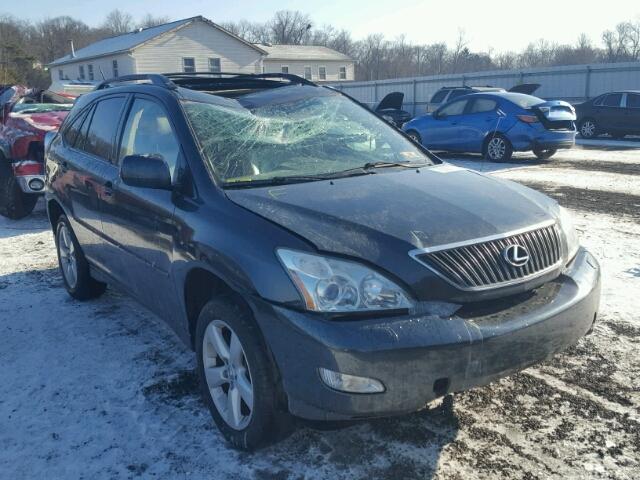 2T2HA31U36C095120 - 2006 LEXUS RX 330 BLUE photo 1