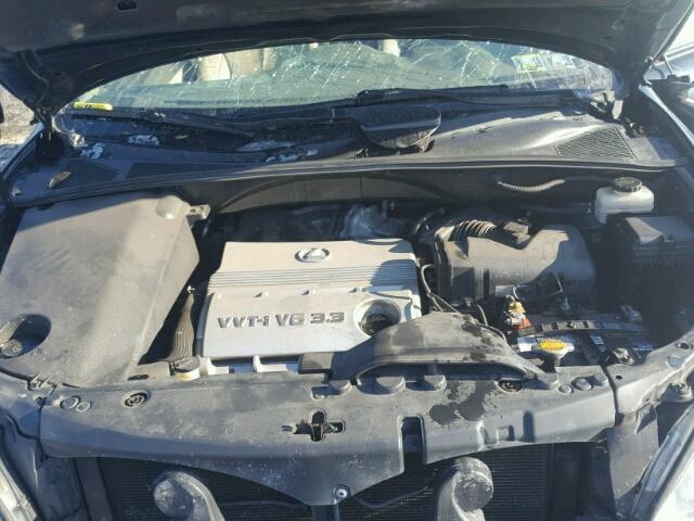 2T2HA31U36C095120 - 2006 LEXUS RX 330 BLUE photo 7