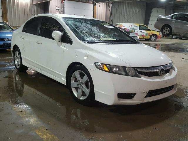 19XFA1F68BE044816 - 2011 HONDA CIVIC LX-S WHITE photo 1