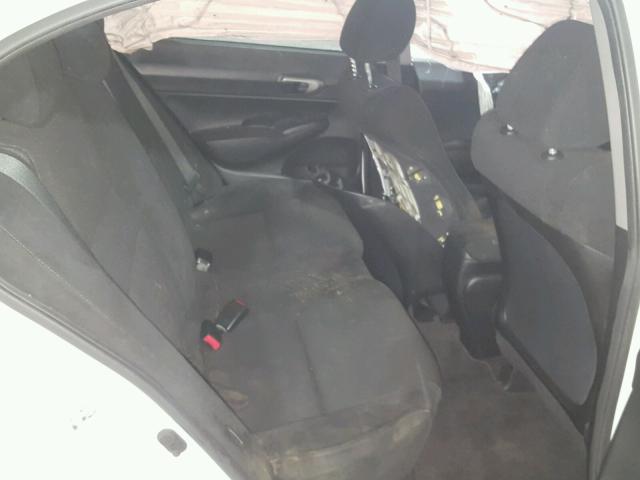 19XFA1F68BE044816 - 2011 HONDA CIVIC LX-S Blanco foto 6