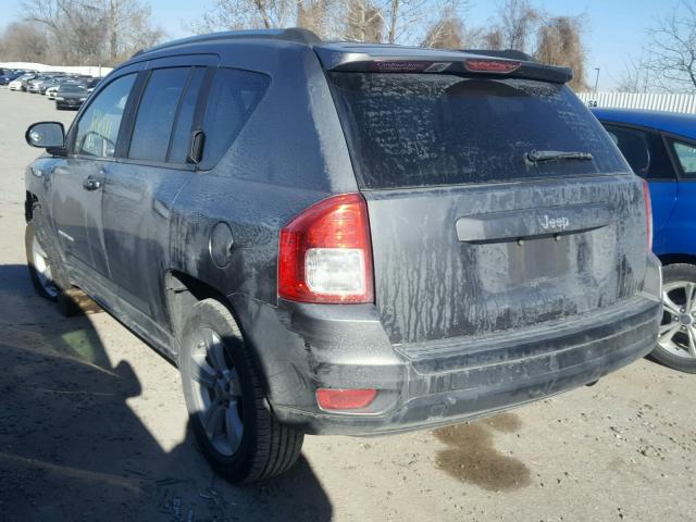 1J4NT1FA2BD245214 - 2011 JEEP COMPASS SP GRAY photo 3