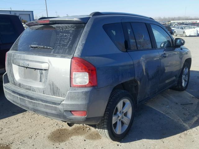 1J4NT1FA2BD245214 - 2011 JEEP COMPASS SP GRAY photo 4