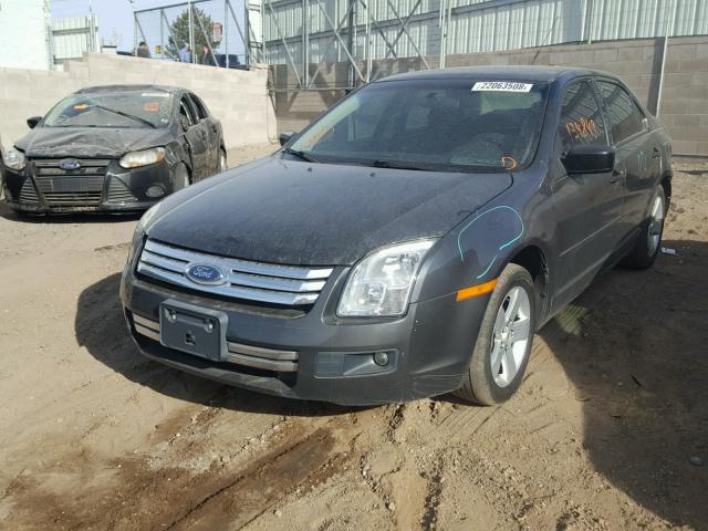 3FAHP01117R160393 - 2007 FORD FUSION SE CHARCOAL photo 2