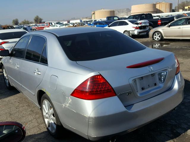 1HGCM66407A104024 - 2007 HONDA ACCORD SE SILVER photo 3