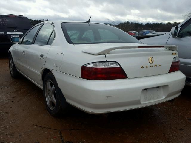 19UUA567X3A080178 - 2003 ACURA 3.2TL WHITE photo 3