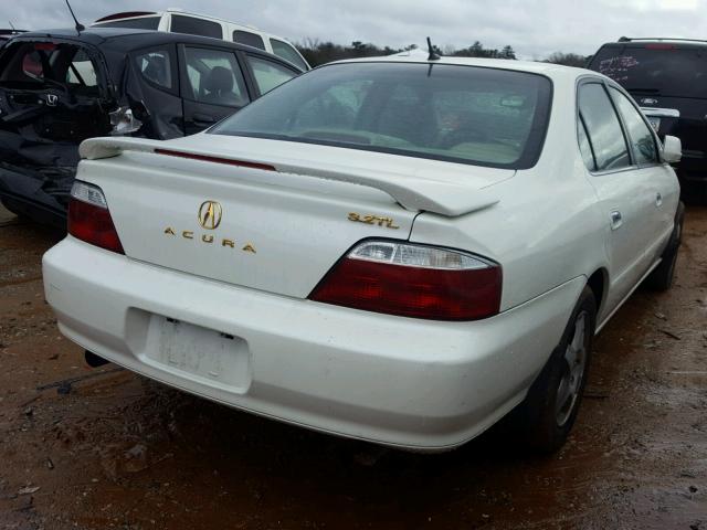 19UUA567X3A080178 - 2003 ACURA 3.2TL WHITE photo 4