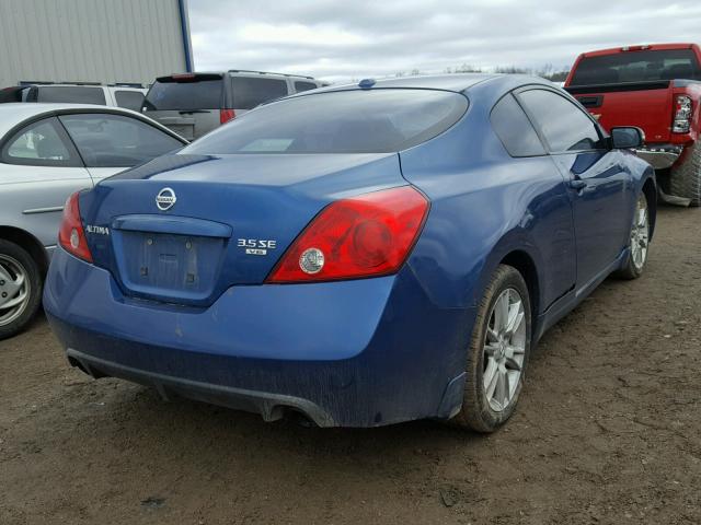 1N4BL24E98C100700 - 2008 NISSAN ALTIMA 3.5 BLUE photo 4