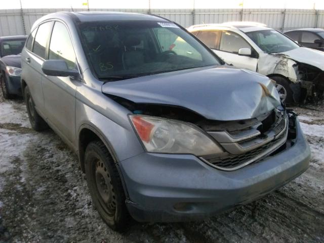 5J6RE4H79AL804325 - 2010 HONDA CR-V EXL BLUE photo 1