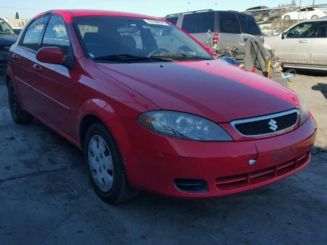 KL5JD66Z67K580876 - 2007 SUZUKI RENO RED photo 1