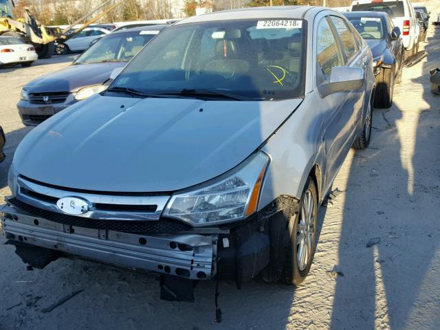 1FAHP37N19W216621 - 2009 FORD FOCUS SEL SILVER photo 2