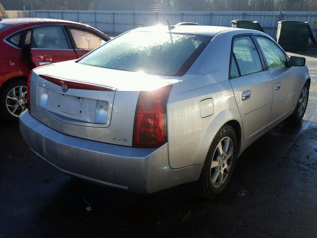 1G6DP577360136132 - 2006 CADILLAC CTS HI FEA SILVER photo 4