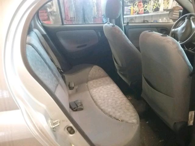 JTDBT123010185844 - 2001 TOYOTA ECHO SILVER photo 6