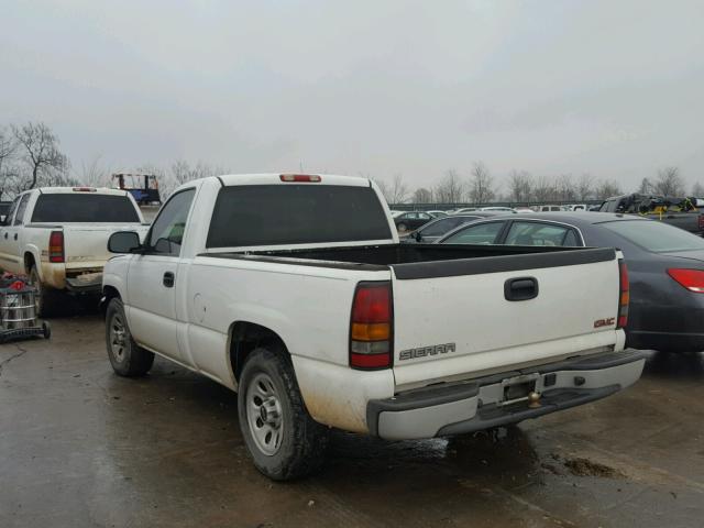 3GTEC14XX7G153159 - 2007 GMC NEW SIERRA WHITE photo 3