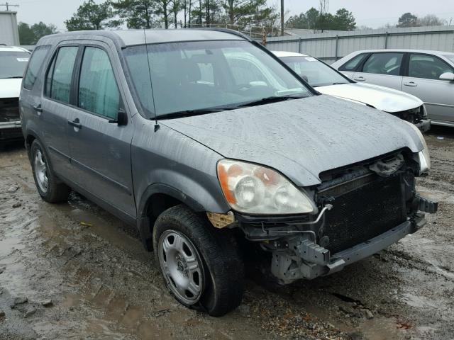 JHLRD68566C004904 - 2006 HONDA CR-V LX SILVER photo 1