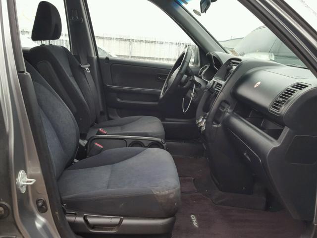 JHLRD68566C004904 - 2006 HONDA CR-V LX SILVER photo 5