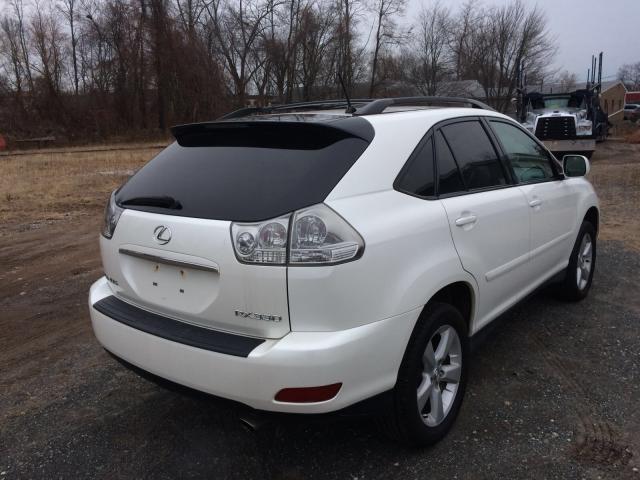 2T2HA31U84C028882 - 2004 LEXUS RX 330 WHITE photo 4