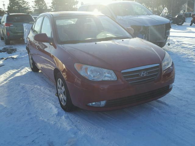 KMHDU46D87U156471 - 2007 HYUNDAI ELANTRA GL RED photo 1