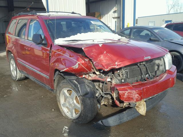 1J4HR58205C636607 - 2005 JEEP GRAND CHER MAROON photo 1