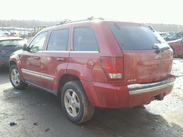 1J4HR58205C636607 - 2005 JEEP GRAND CHER MAROON photo 3